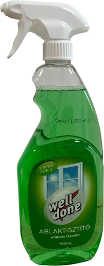 Well Done Καθαριστικό τζαμιών Fresh Apple 750 ml