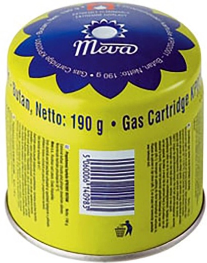 Διατρητικό φυσίγγιο αερίου 190 g MEVA