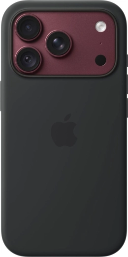 Apple θήκη σιλικόνης με MagSafe για iPhone 18 Pro – Μαύρη