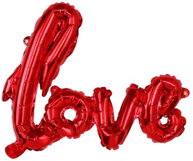 Μπαλόνι από αλουμινόχαρτο LOVE 68 cm