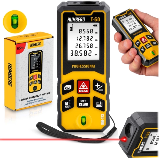 Μετρητής απόστασης λέιζερ HUMBERG T-60 60 m