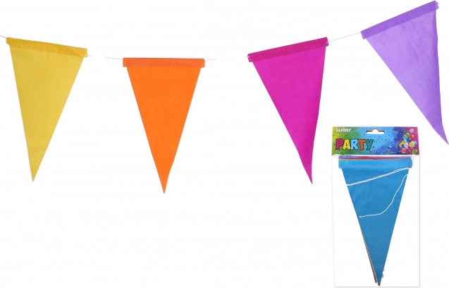 Χάρτινη γιρλάντα με σημαιάκια