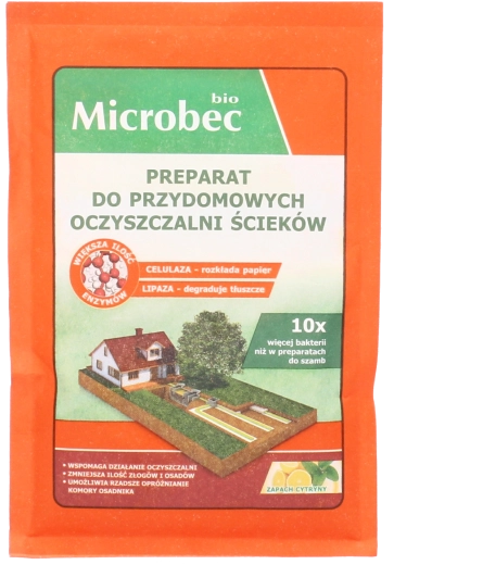 Microbec bio ενεργοποιητής για οικιακούς βιολογικούς καθαρισμούς λυμάτων 35 g