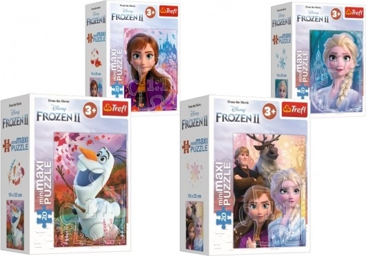 Μινί παζλ Frozen II 20 Maxi κομμάτια, 4 μοτίβα
