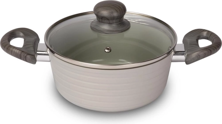 Κατσαρόλα Lamart Stripe με καπάκι 18 cm