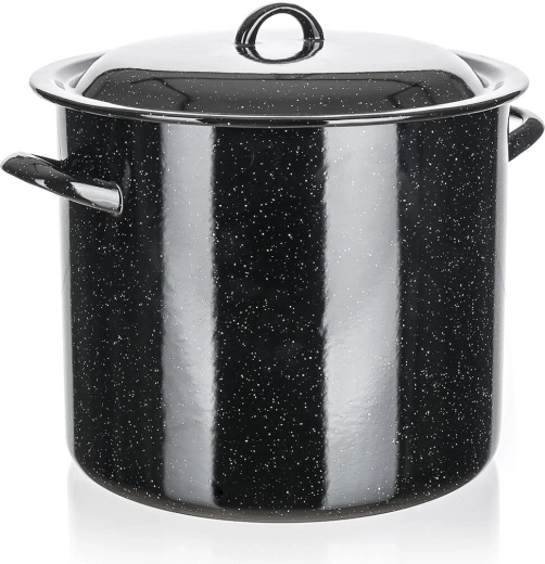 Εμαγιέ κατσαρόλα με καπάκι 24 cm, 7,5 l