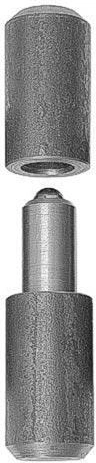 Μεντεσές για συγκόλληση με μπίλια 110 × 30 mm