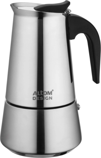 Altom Design ανοξείδωτη κανάτα moka 300 ml για 6 φλιτζάνια