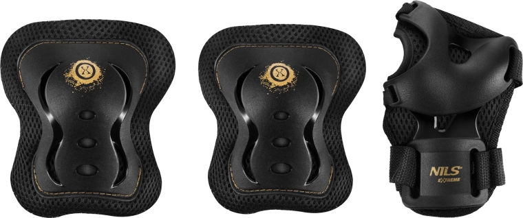 Σετ προστατευτικών NILS Extreme H320 Fly – Χρυσό
