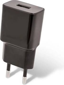 Maxlife φορτιστής πρίζας με USB 2,1 A και καλώδιο micro USB, μαύρος