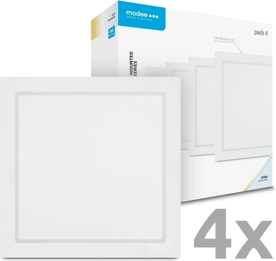 Τετράγωνο LED πάνελ Modee 24 W, 2640 lm, ψυχρό λευκό