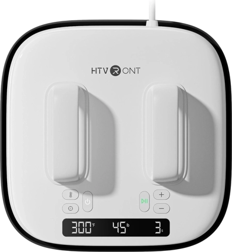 HTVRONT HPS08 θερμοπρέσα 10 × 10" λευκή