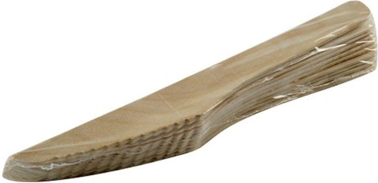 Ξύλινα μαχαίρια μίας χρήσης 165 mm (10 τεμ.)