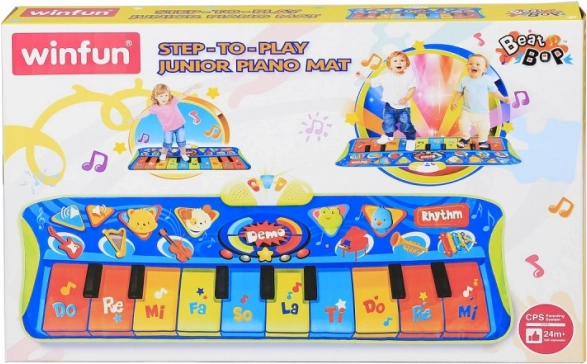 Ηχογραφούμενο μουσικοχορευτικό χαλάκι Winfun – μουσικό χαλάκι-πληκτρολόγιο για παιδιά