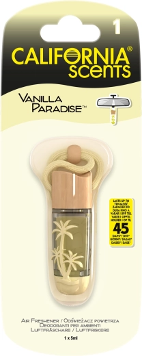 Κρεμαστό αρωματικό χώρου CALIFORNIA SCENTS Vanilla Paradise