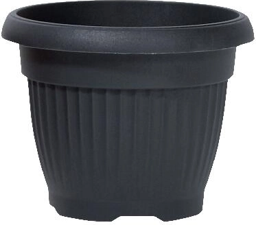 Γλάστρα Nova 25 cm ανθρακί