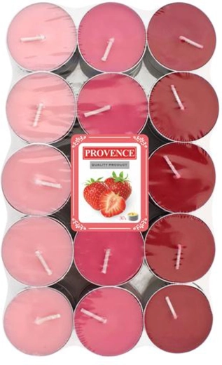 Ρεσώ κεριά PROVENCE φράουλα, 30 τμχ