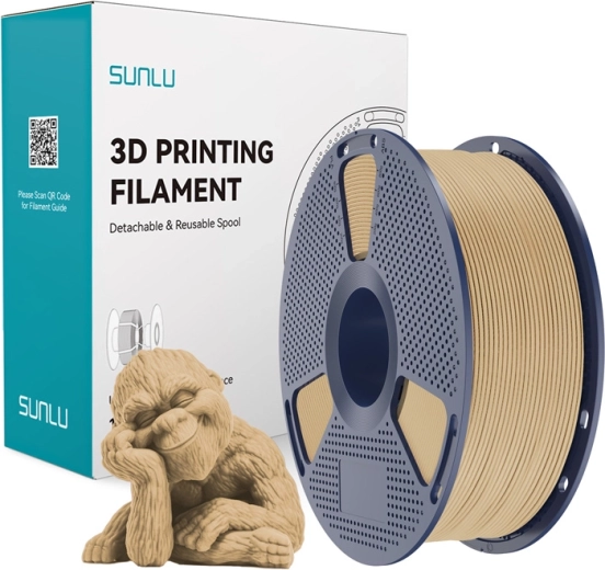 Sunlu Wood νήμα pro 3D εκτύπωση σφένδαμος