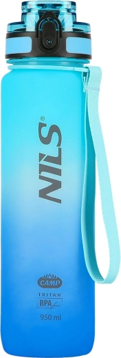 Μπουκάλι νερού από Tritan NILS Camp 950 ml μπλε