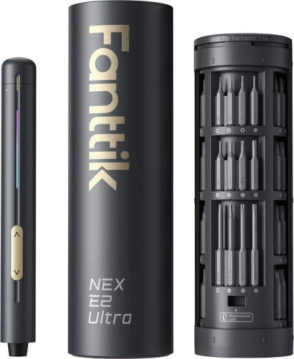 Fanttik E2 Ultra mini ηλεκτρικό κατσαβίδι ακριβείας με 50 μύτες S2