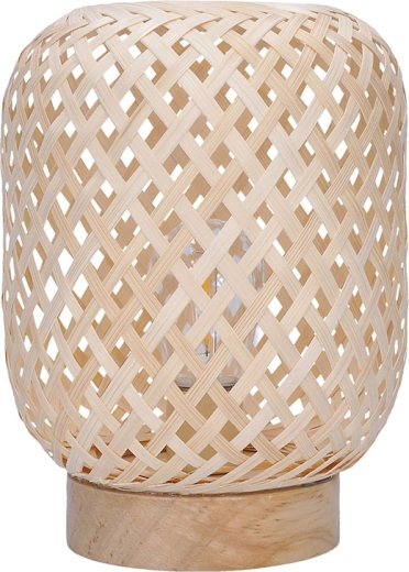 Solight ρατάν LED φανάρι με θερμό λευκό φως 19 cm