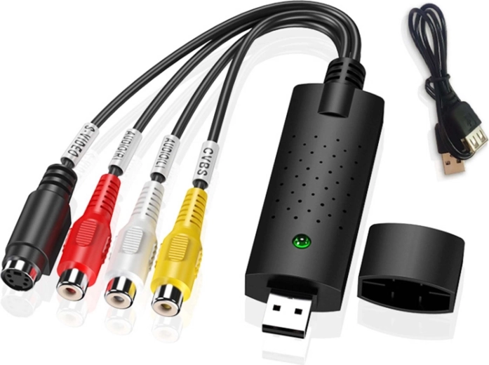 USB video grabber EasyCap για ψηφιοποίηση VHS