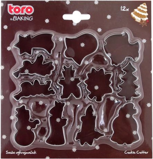 Σετ κουπάτ για μπισκότα 12 τεμ. TORO
