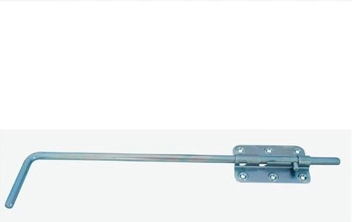 Μακριός σύρτης πόρτας 400 mm, γαλβανιζέ