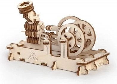 Ξύλινο 3D παζλ UGEARS Αεροκινητήρας – μηχανικό μοντέλο