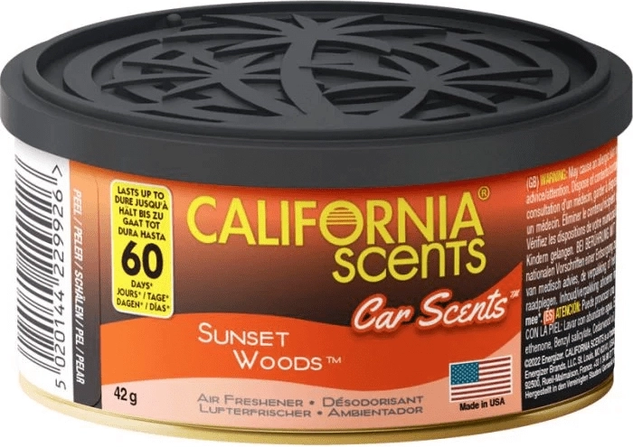Άρωμα αυτοκινήτου California Scents Sunset Woods