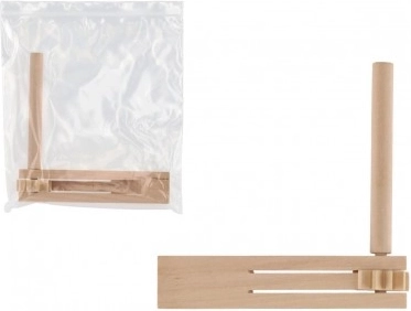 Ξύλινη κουδουνίστρα 13 × 13 cm σε σακουλάκι