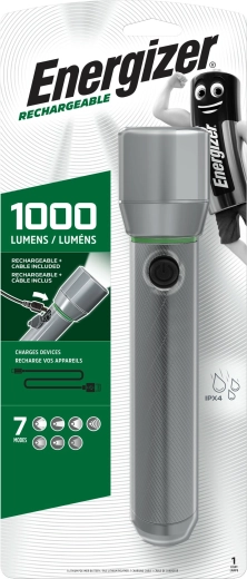 Energizer Vision HD Metal Rechargeable – επαναφορτιζόμενος φακός χειρός