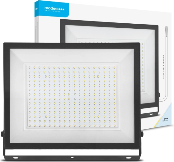 LED προβολέας Modee E‑series Slim 200 W, 16000 lm, 120°, ψυχρό λευκό