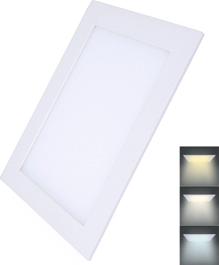 Solight LED μίνι πάνελ CCT για ψευδοροφή τετράγωνο 24 W
