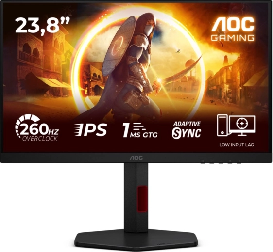 AOC 23,8" gaming monitor Fast IPS 240 Hz με Pivot