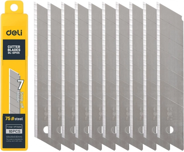 Μαχαίρι Deli 25 mm 10 τεμ.