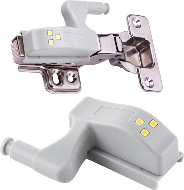 Φωτισμός μεντεσέ ντουλαπιού με 3 LED διόδους