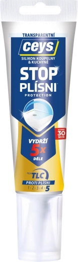Διαφανής σιλικόνη κατά της μούχλας 125 ml CEYS