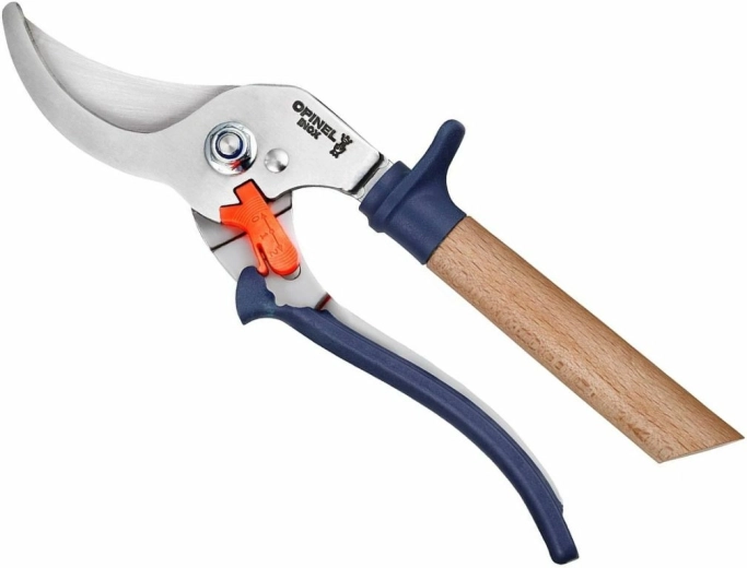 Κλαδευτήρι κήπου Opinel, μπλε λαβή από οξιά, 20 cm