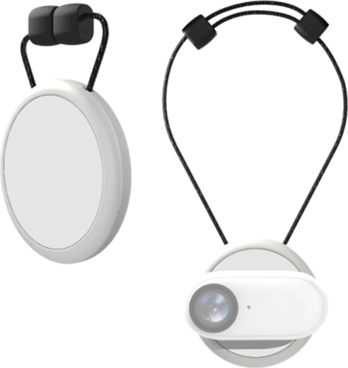 Μαγνητική βάση λαιμού Puluz για Insta360 GO 3/GO 3S, λευκή - 1 τεμάχιο