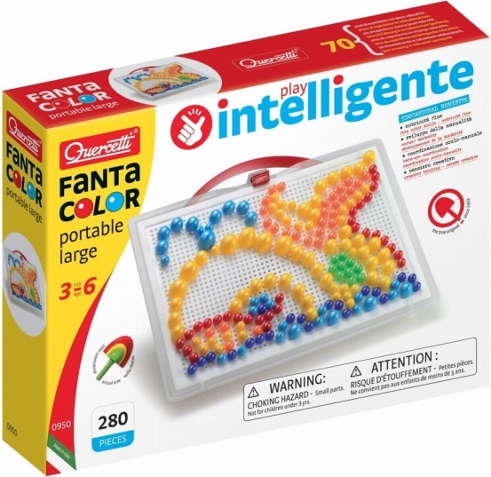 Quercetti FantaColor φορητό σετ μεγάλο