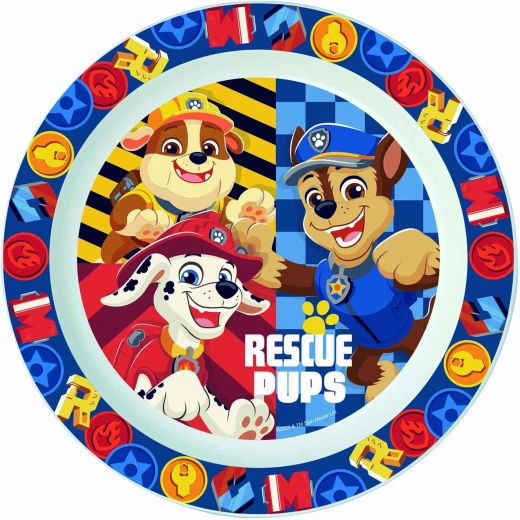 Πλαστικό πιάτο Paw Patrol 22 cm