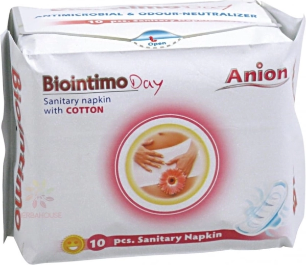 Biointimo Anion καθημερινές σερβιέτες υγιεινής 10 τεμ.