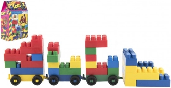 Κατασκευαστικό σετ LORI 2 πλαστικό, 35 κομμάτια