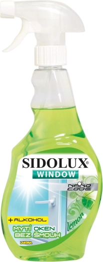 Καθαριστικό τζαμιών Sidolux Window Nano Code λεμόνι