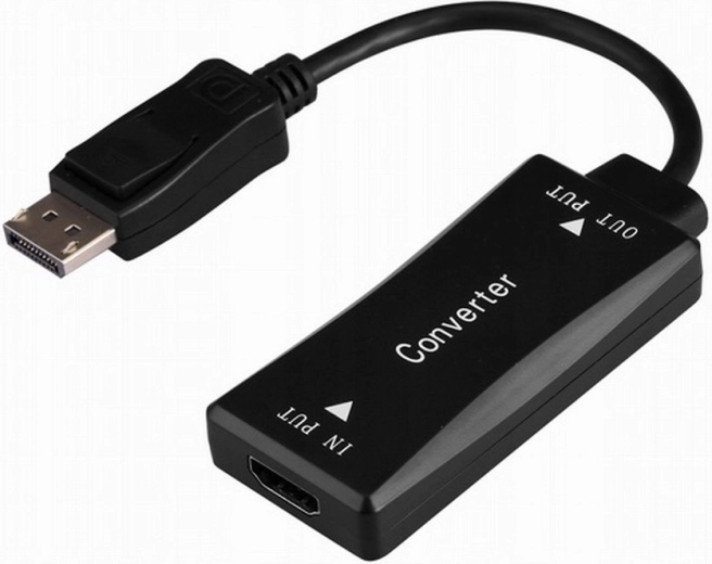 Ενεργός μετατροπέας HDMI σε DisplayPort 4K 30 Hz, 0,15 m