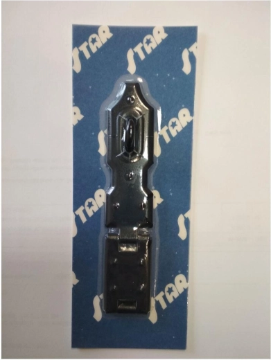 Αρθρωτή πετούγια 140 mm μαύρη