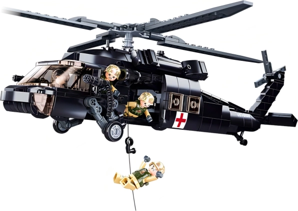 Sluban ModelBricks διασωστικό ελικόπτερο UH-60 Black Hawk
