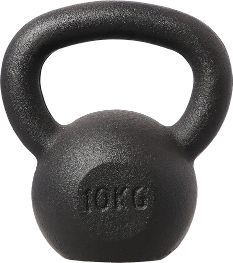 Μαντεμένιο kettlebell HMS 10 kg, μαύρο