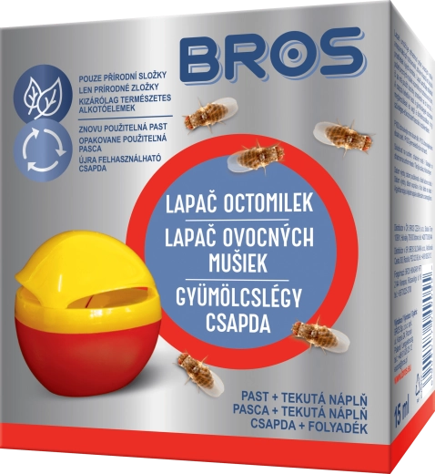 Bros παγίδα για μυγάκια φρούτων